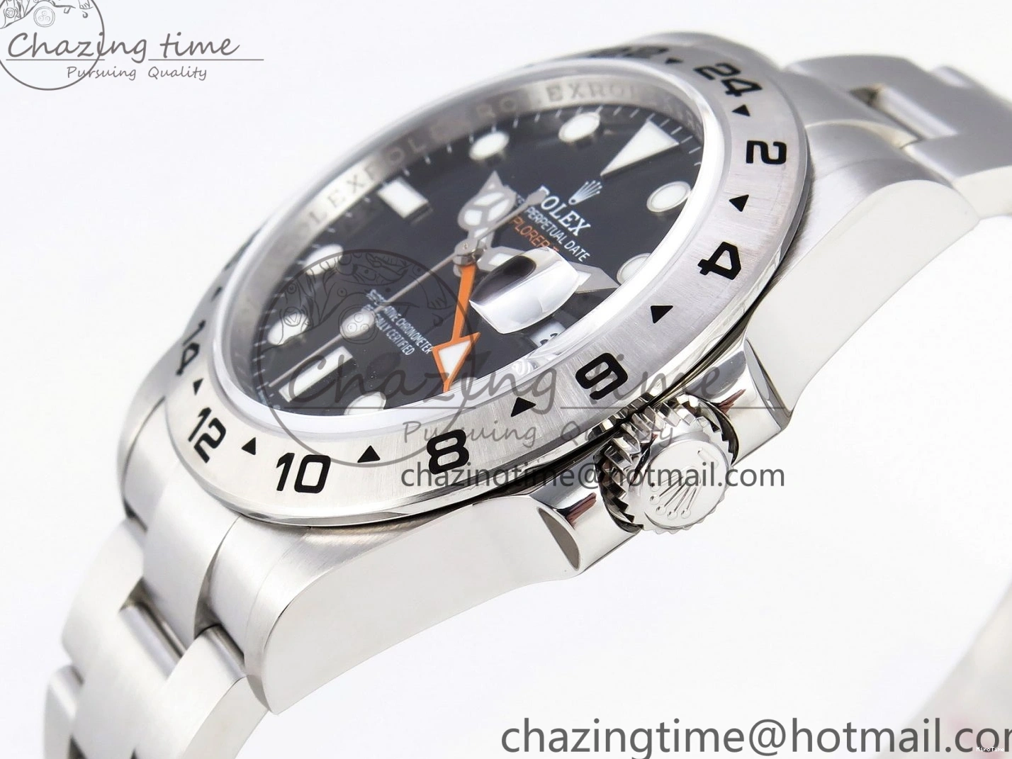 MiroTime 0329 Explorer II 42mm 226570 Black 904L SS GMF 1:1 Best Edition Black Dial on Bracelet VR3285 CHS HighPerformance 1903